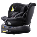 Scaun auto pentru copii 40–150 cm, Bebico (C011 negru) - imagine 7