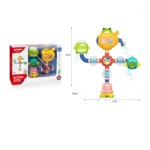 Set de baie cu tuburi de apă și animale marine, Huanger HE8070 - imagine 2
