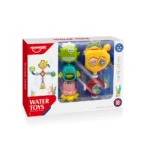Set de baie cu tuburi de apă și animale marine, Huanger HE8070 - imagine 3