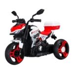 Motocicletă electrică pentru copii, albă (RT7788 / 1 alb)