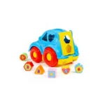 Mașinuță educativă cu sorter de forme (cutie), Polesie (89137) - imagine 3