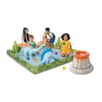 INTEX Centru de joacă gonflabil „Jurassic Adventure”, 201 x 201 x 36 cm, până la 81 kg, 410l, 2+ - imagine 5