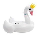 INTEX Plută-saltea gonflabilă „Lebăda regală” cu mânere, 142x137x99 cm, până la 40 kg. 3+