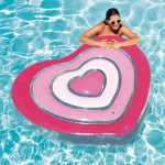 INTEX Plută-saltea gonflabilă „Inimă” 155x135x25 cm, până la 100 kg - imagine 3