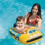 INTEX Cerc gonflabil cu decupaje pentru picioare 84х58 cm, până la 15 kg, 1-2 ani, 3 modele - imagine 5