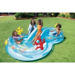 INTEX Centru de joacă 310x193x71cm „Lumea subacvatică” cu piscine, aspersor, tobogan și jucării, 206l + 175l, de la 2 ani până la 81 kg - imagine 2