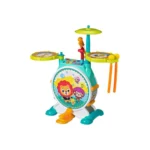 Tobă muzicală interactivă cu microfon, lumini și scaun, Hola 3130 (66619) - imagine 2