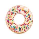 Colac gonflabil de înot Donut Sprinkle, 114 cm, max. 100 kg, 9+ ani, Intex (56263)