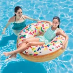Colac gonflabil de înot Donut Sprinkle, 114 cm, max. 100 kg, 9+ ani, Intex (56263) - imagine 2