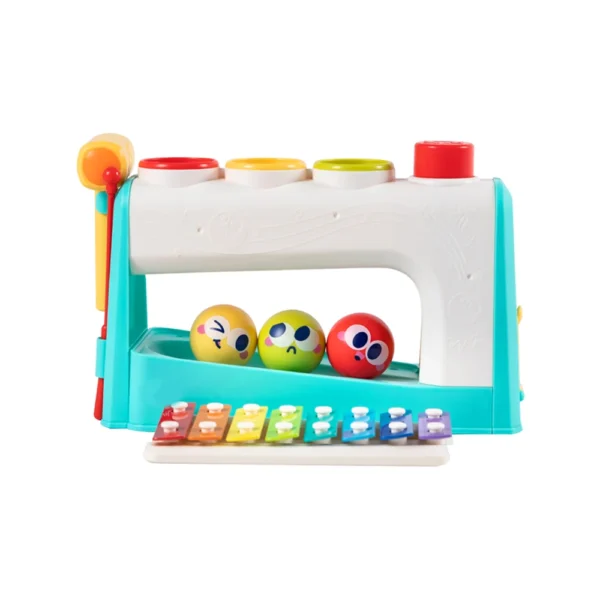 Jucărie educațională multifuncțională cu xilofon și ciocan, Hola HE792700 (03027)