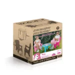 Set masă cu scaune pentru copii Unicorn, Dolu (2503) - imagine 2