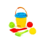 Set pentru nisip cu găletușă și forme, Polesie