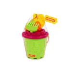 Set pentru nisip cu găletușă și forme, Polesie - imagine 4