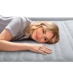 INTEX Pat gonflabil “Velur Comfort-Plush” 152х203х46 cm cu pompă încorporată 220V, până la 272 kg - imagine 8