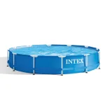 INTEX Piscină cu cadru metalic 366x76cm, 6503l, pompă de filtrare 2006l/h