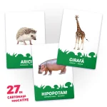 27 de cartonase. Animale salbatice - imagine 2