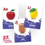 27 de cartonase. English Letters - imagine 2