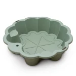 Ladă de nisip ECO „Floare” din paie de grâu (810x810x202 mm) (01234/03eco)