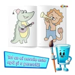 Colorez cu apa:10 (Pinguin) - imagine 2