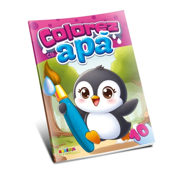 Colorez cu apa:10 (Pinguin)