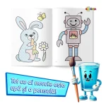 Colorez cu apa:11 (Bursuc) - imagine 2
