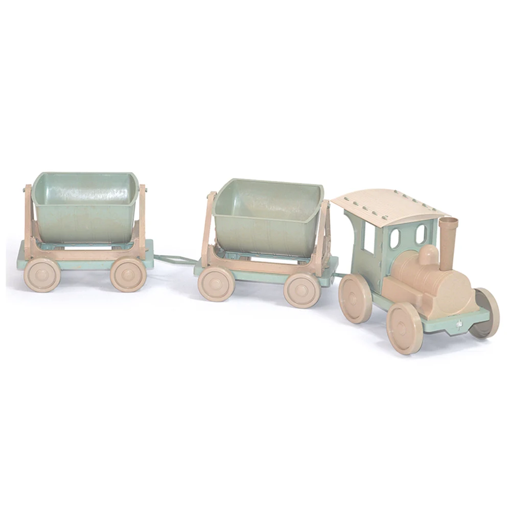 013118-01eco(1) Trenuleț pentru copii cu 2 vagoane, Doloni (013118/01eco) - imagine 1