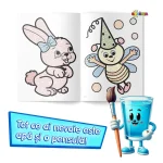 Colorez cu apa:14 (Panda Rosie) - imagine 2