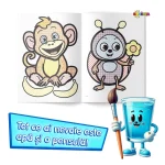 Colorez cu apa:15 (Lemur) - imagine 2