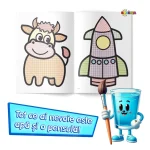 Colorez cu apa:17 (Vulpita) - imagine 2