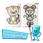 Colorez cu apa:19 (Rinocer) - imagine 2
