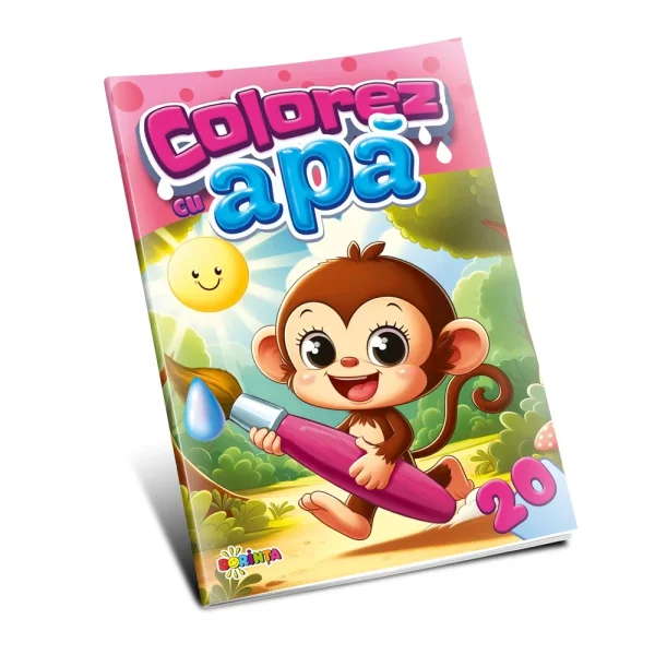 Colorez cu apa:20 (Maimutica)