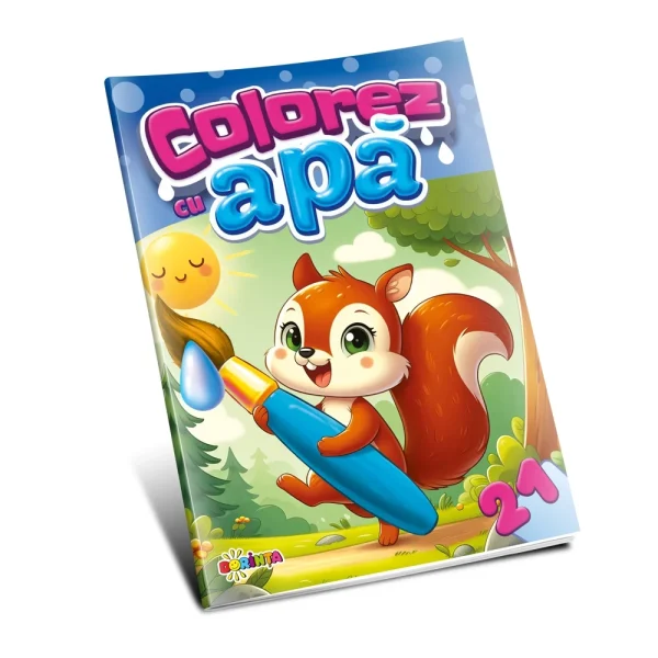Colorez cu apa:21 (Veverita)