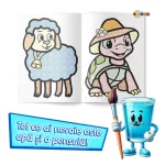 Colorez cu apa:24 (Pisicuta) - imagine 2