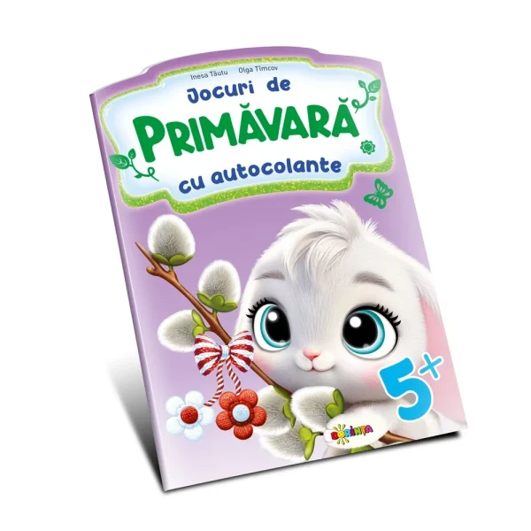 Jocuri de Primavara cu autocolante. 5+