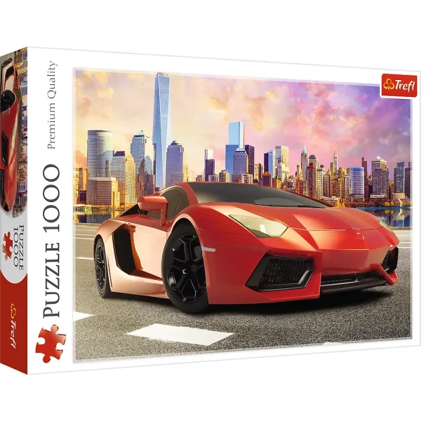Puzzle 1000 "Plimbare la apus "