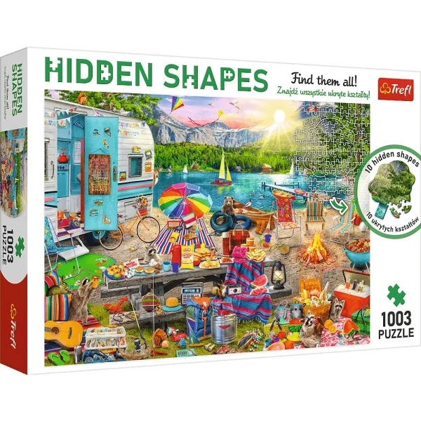 Puzzle 1000 Hidden Shapes"Excursie cu rulota"