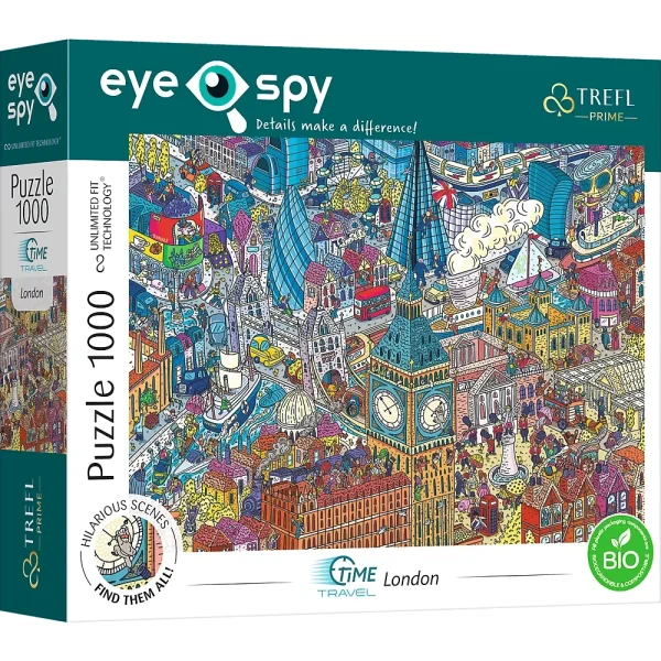 Puzzle 1000 UFT "Eye Spy - Londra,Marea Britanie"