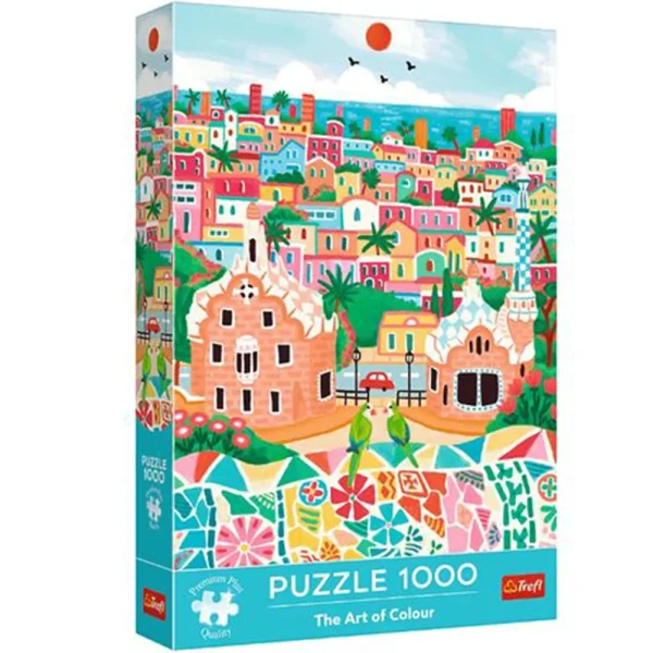 Puzzle Premium Plus 1000 elemente "Barcelona, Spain"