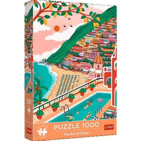 Puzzle Premium Plus 1000 elemente "Positano, Italy"