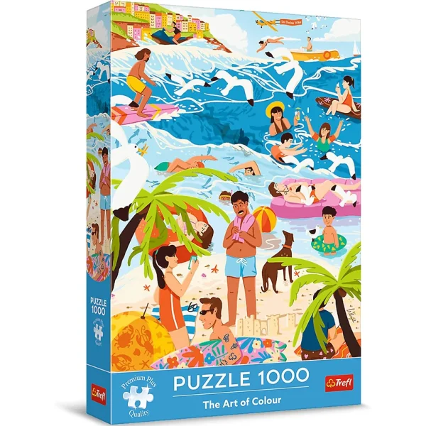 Puzzle 1000 Premium Plus"În căldura sărbătorilor"