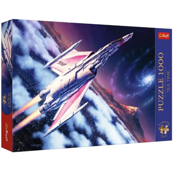 Puzzle 1000 Premium Plus"Zbor în spațiul cosmic"