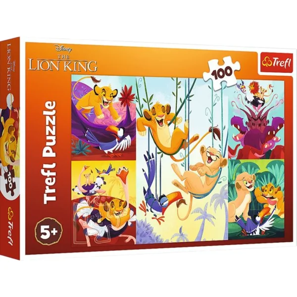 Puzzle 100elem. "Lion King"