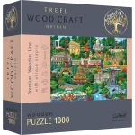 Puzzle din lemn 1000 elemente "Locuri faimoase"