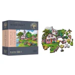 Portul in timpul verii, 501 elemente din lemn (20161)