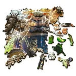 Puzzle din lemn 500+5 elem. "Grogu" - imagine 2