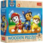 Puzzle din lemn 24elem. "Echipa Patrula catelusilor"