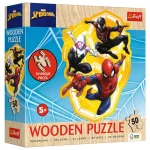 Spiderman, 50 elemente din lemn (20280)