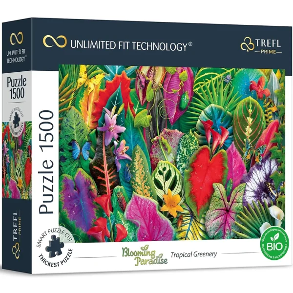 Puzzle 1500 UFT "Verdeață tropicală"