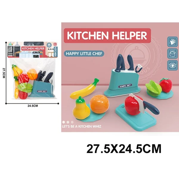 Jucarie cutite in set cu alimente