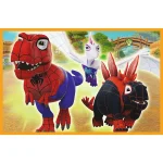Puzzle 2x24  "Spiderman si dinozaurii" - imagine 2